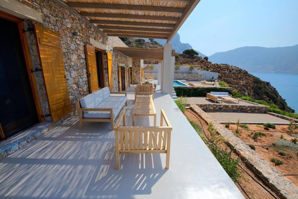 K-2 The Ultimate Villa With Private Pool And Beach Kalymnos Κάλυμνος Εξωτερικό φωτογραφία