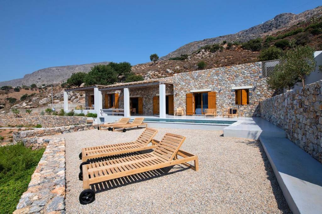 K-2 The Ultimate Villa With Private Pool And Beach Kalymnos Κάλυμνος Εξωτερικό φωτογραφία